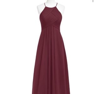 Azazie Bridesmaid Dress in Cabernet